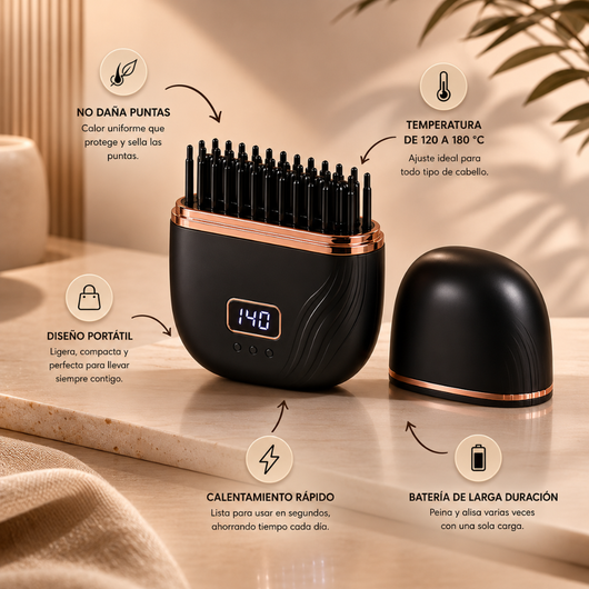 MiniPlancha Portátil — Compacta & Potente