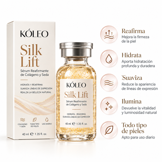 Silk Lift – Sérum Coreano Reafirmante de Colágeno y Seda