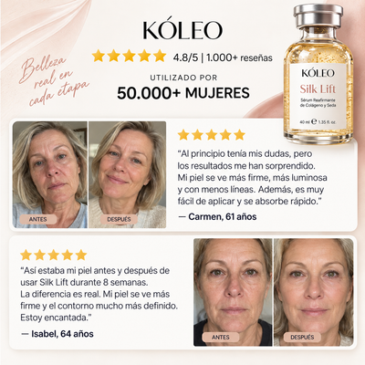 Silk Lift – Sérum Coreano Reafirmante de Colágeno y Seda