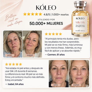 Silk Lift – Sérum Coreano Reafirmante de Colágeno y Seda
