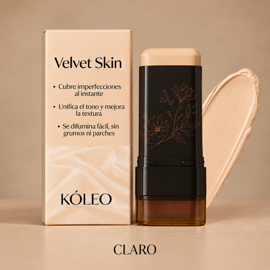 VelvetSkin™ Stick — Base y corrector en barra
