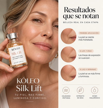 Silk Lift – Sérum Coreano Reafirmante de Colágeno y Seda
