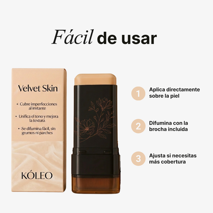 VelvetSkin™ Stick — Base y corrector en barra